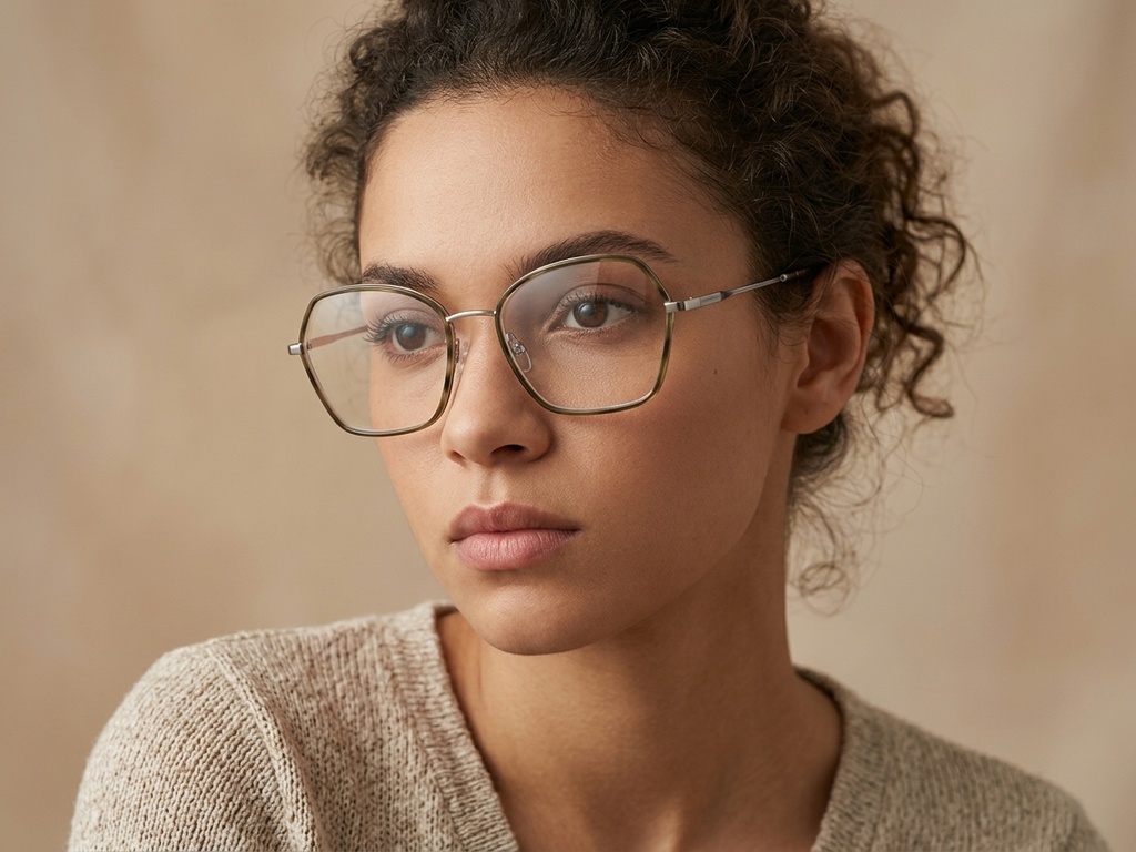 BS0420-0435_Brown_Geometric_Acetate_Glasses-tryon_female