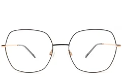 BS0420-0438_Black_Geometric_Metal_Glasses_front