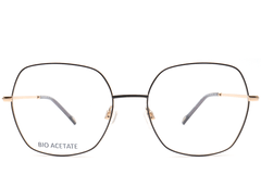 BS0420-0438_Black_Geometric_Metal_Glasses_front