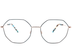 BS0420-0439_Black_Oval_Metal_Glasses_front