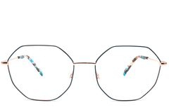 BS0420-0439_Black_Oval_Metal_Glasses_front