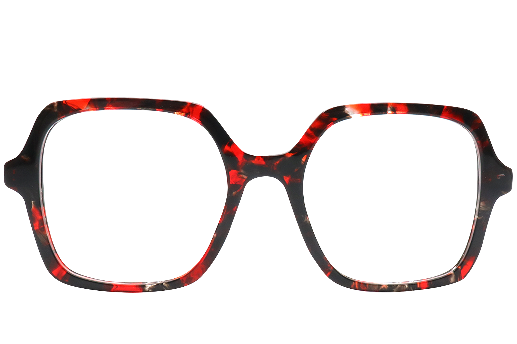 BS0420-0444_Tortoiseshell_Rectangular_Acetate_Glasses_front