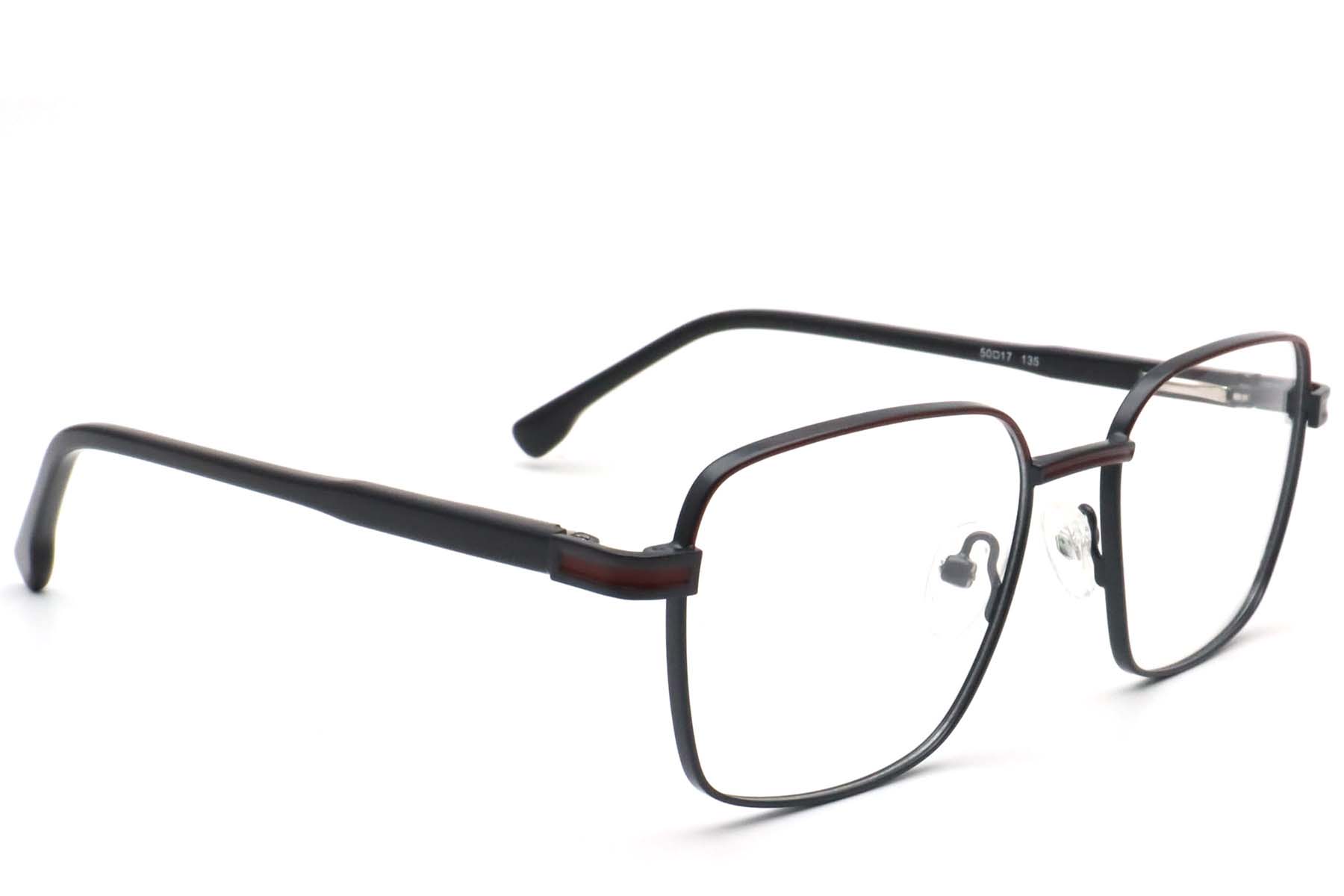 BS0420-0450_Black_Rectangular_Metal_Glasses_corner