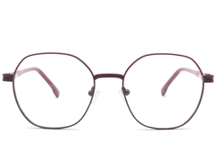 BS0420-0454_Purple_Geometric_Metal_Glasses_front