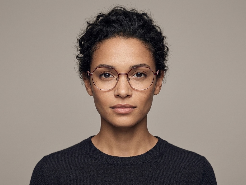BS0420-0455_Brown_Geometric_Metal_Glasses-tryon_female