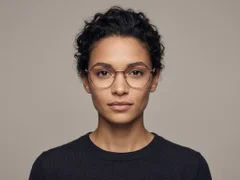 BS0420-0455_Brown_Geometric_Metal_Glasses-tryon_female