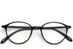 BS0423-0025_Black_Oval_TR90_Glasses_front