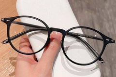 BS0423-0031_Black_Oval_TR90_Glasses_front