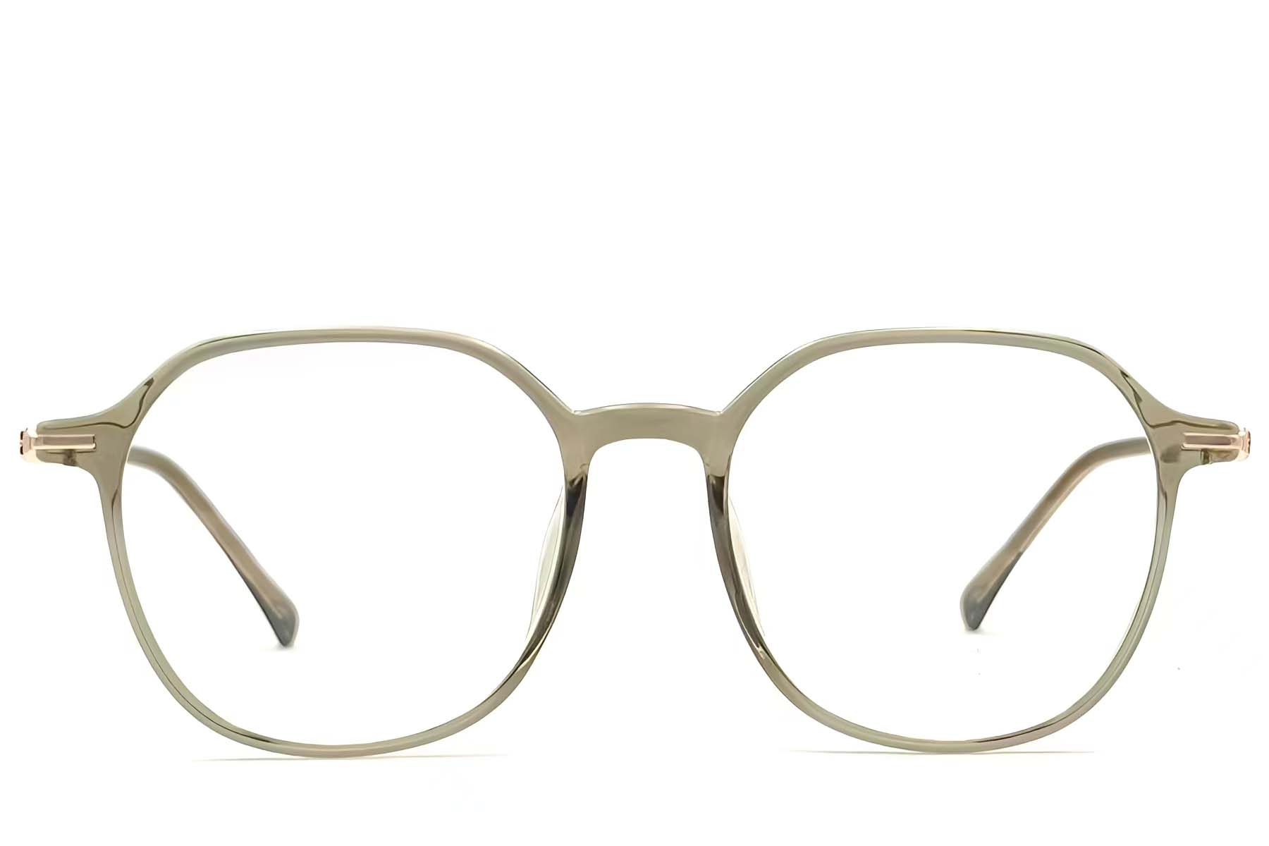 BS0423-0060_Green_Geometric_TR90_Glasses_front