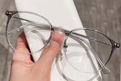 BS0423-0078_Grey_Oval_TR90_Glasses_front