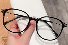 BS0423-0083_Black_Geometric_TR90_Glasses_front