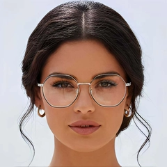 BS0423-0101_Black_Geometric_Metal_Glasses_model