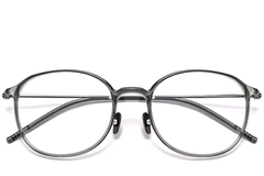 BS0423-0112_Grey_Oval_TR90_Glasses_front