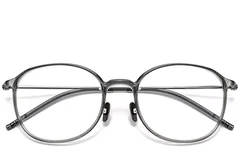 BS0423-0112_Grey_Oval_TR90_Glasses_front