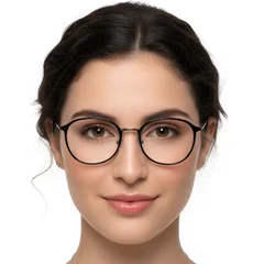 BS0423-0113_Black_Oval_TR90_Glasses_model