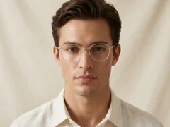 Ovale transparente TR90-Brille #BS0423-0114