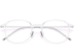 BS0423-0114_Transparent_Oval_TR90_Glasses_front
