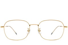 BS0423-0115_Golden_Geometric_Titanium_Glasses_front