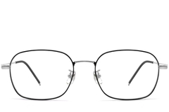 BS0423-0118_Black_Geometric_Titanium_Glasses_front