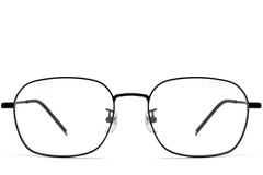 BS0423-0119_Black_Geometric_Titanium_Glasses_front