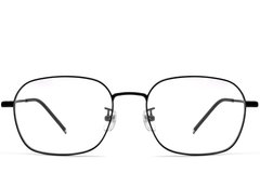 BS0423-0119_Black_Geometric_Titanium_Glasses_front