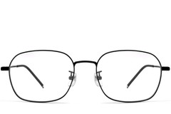 BS0423-0119_Black_Geometric_Titanium_Glasses_front