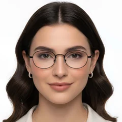 BS0423-0123_Black_Oval_Titanium_Glasses_model