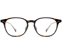 BS0423-0124_Tortoiseshell_Oval_TR90_Glasses_front