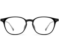 BS0423-0125_Black_Oval_TR90_Glasses_front