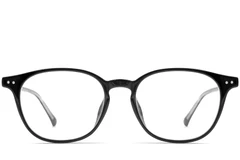 BS0423-0125_Black_Oval_TR90_Glasses_front