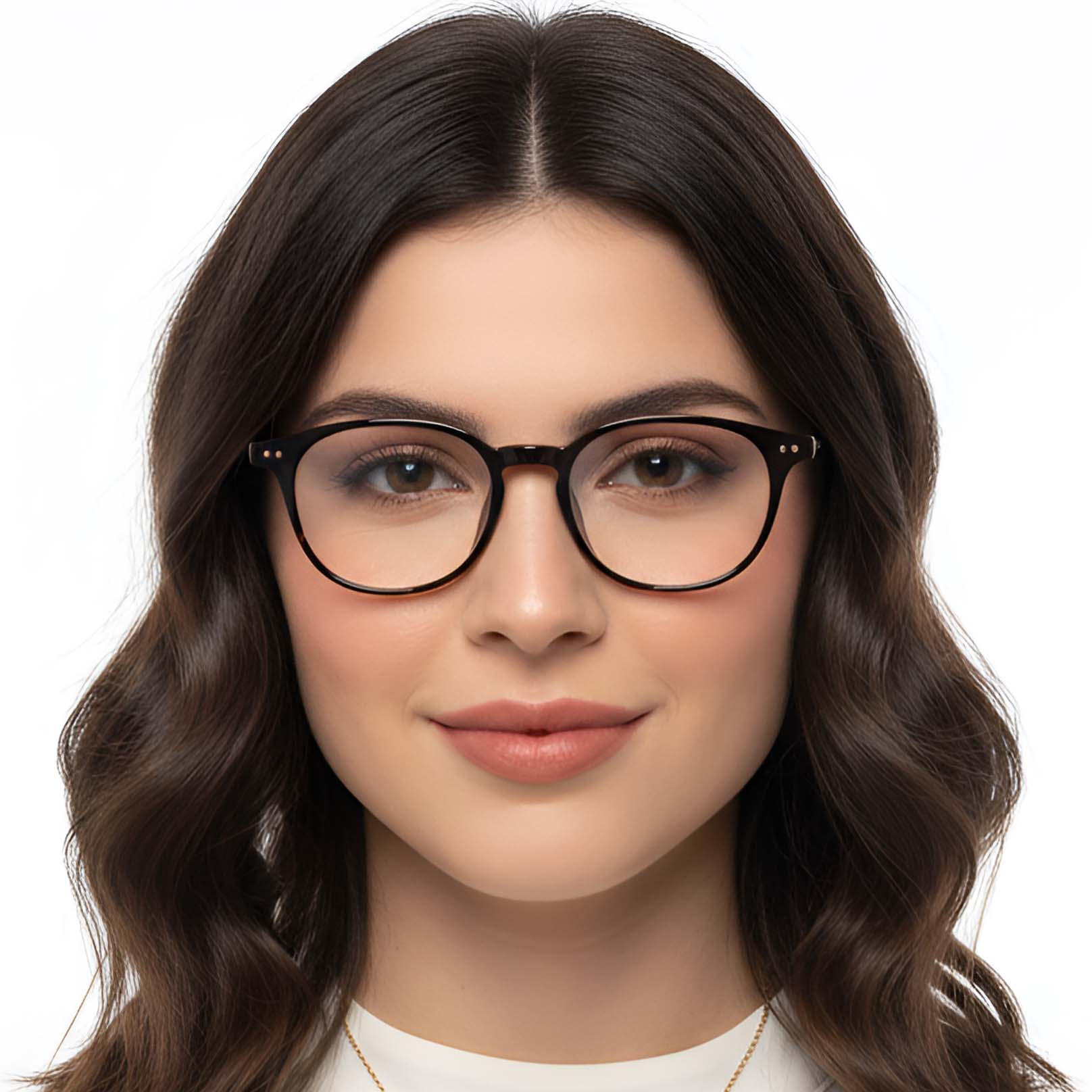 BS0423-0125_Black_Oval_TR90_Glasses_model
