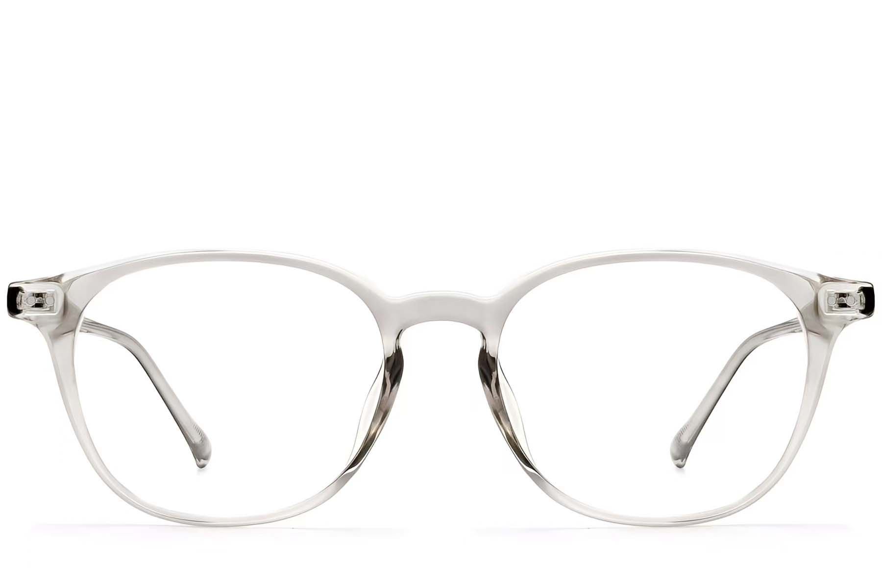 BS0423-0126_Grey_Oval_TR90_Glasses_front