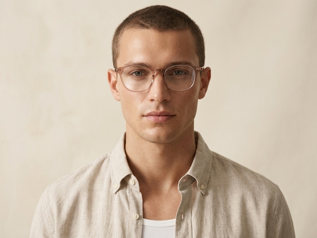 Oval Brown TR90 Glasses #BS0423-0127