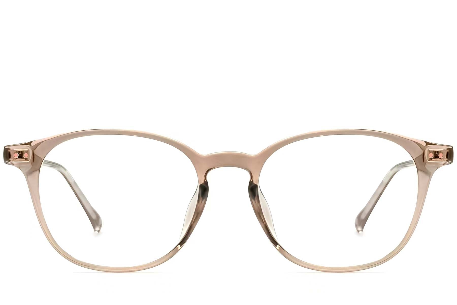 BS0423-0127_Brown_Oval_TR90_Glasses_front