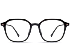 BS0423-0130_Black_Geometric_TR90_Glasses_front