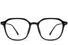 BS0423-0130_Black_Geometric_TR90_Glasses_front