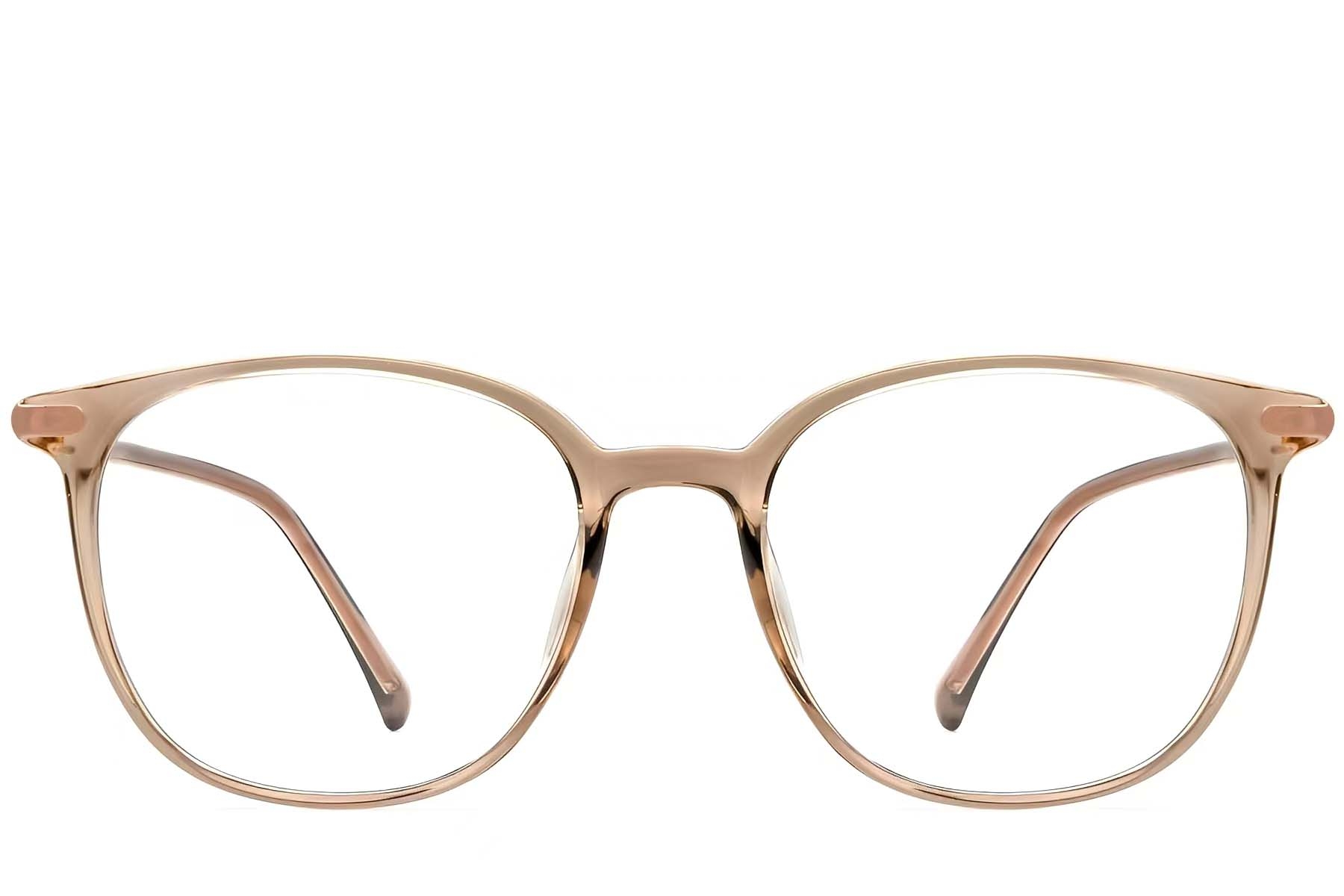 BS0423-0140_Brown_Oval_TR90_Glasses_front