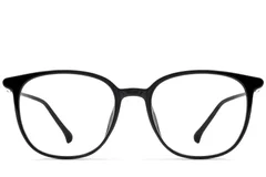 BS0423-0141_Black_Oval_TR90_Glasses_front