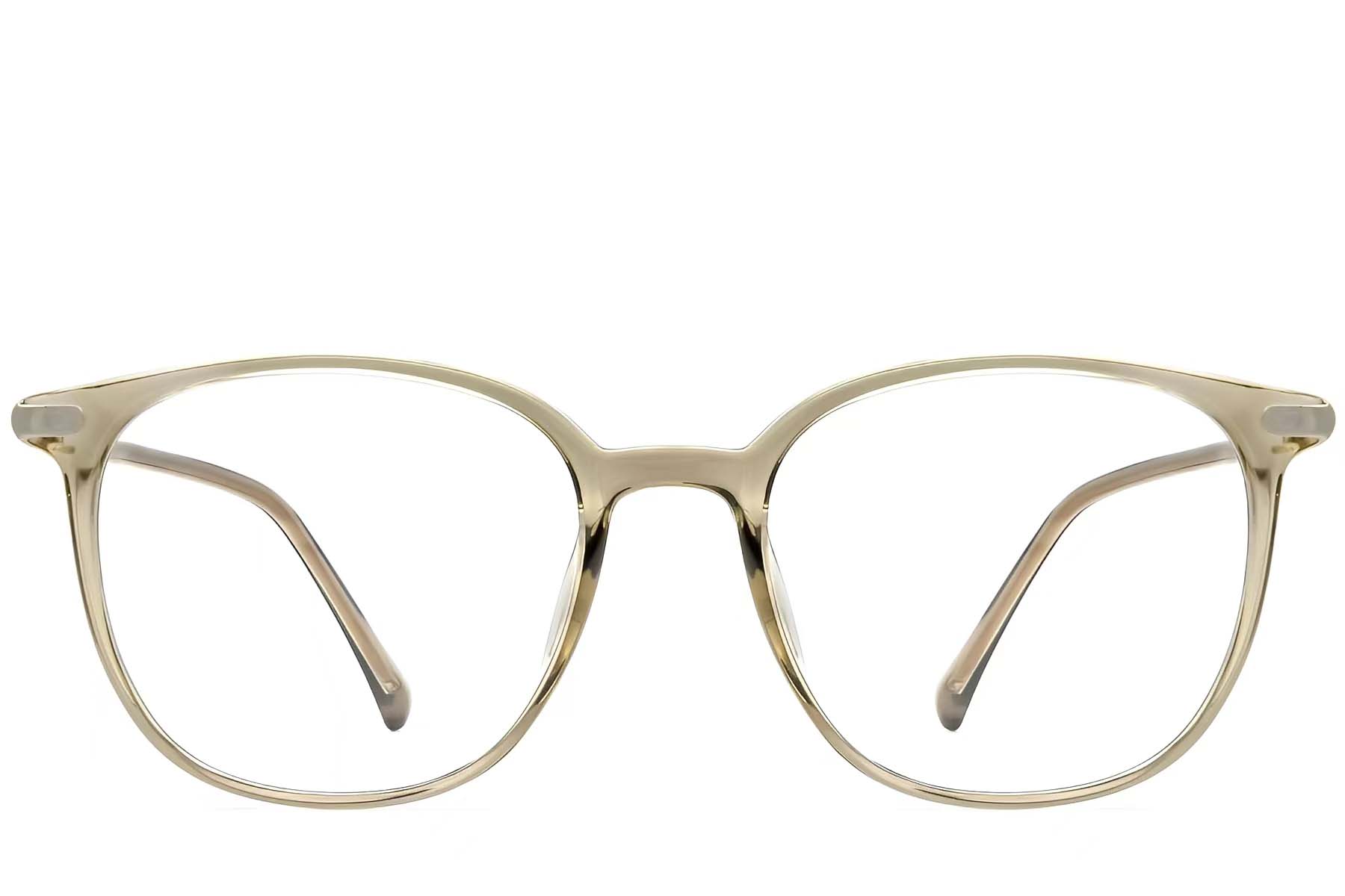 BS0423-0142_Green_Oval_TR90_Glasses_front