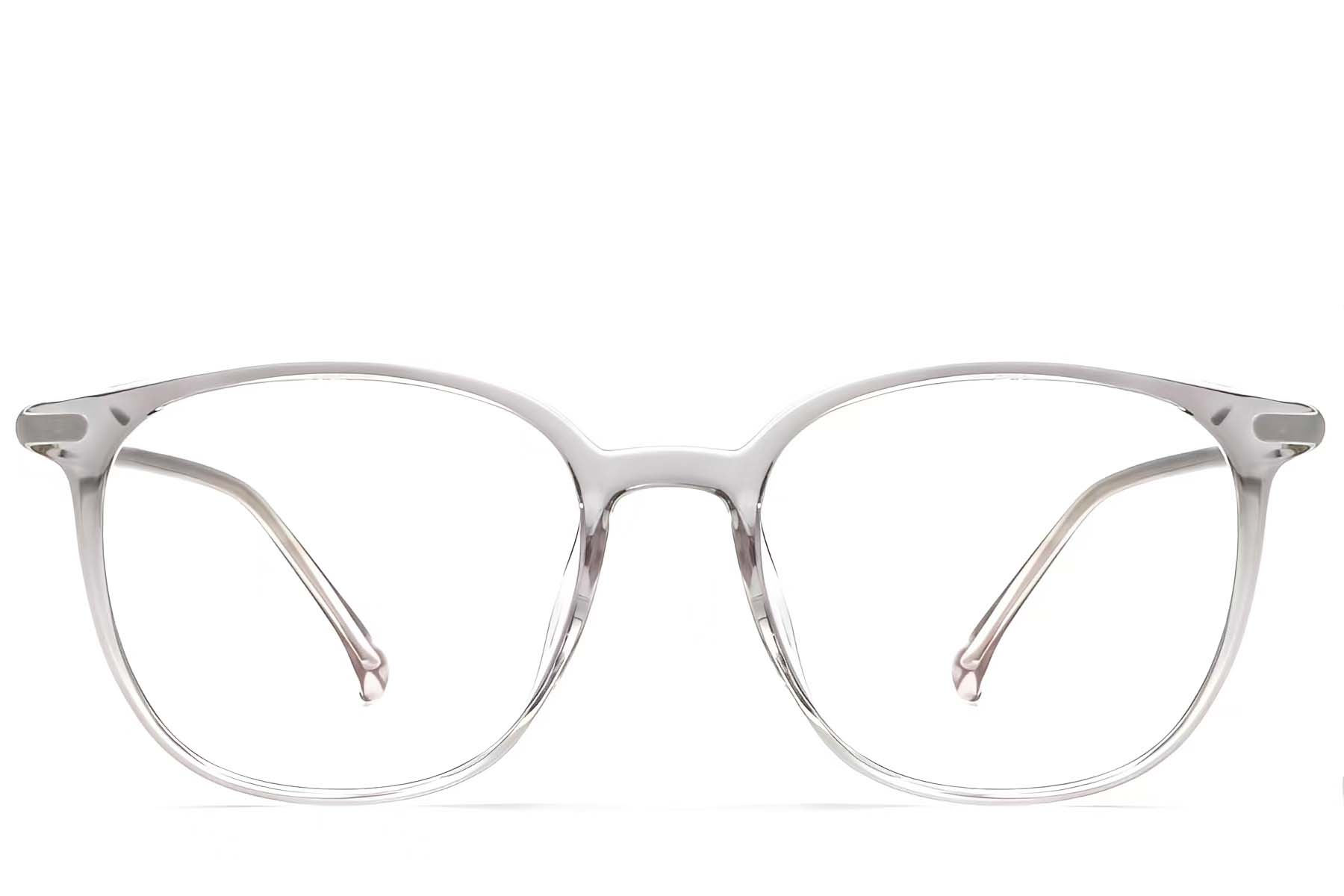 BS0423-0143_Grey_Oval_TR90_Glasses_front