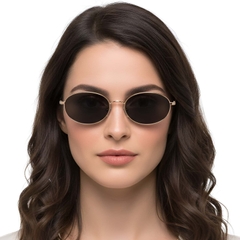 BS0423-0146_Golden_Oval_Metal_Sunglasses_model