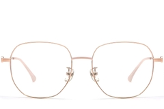 BS0423-0150_Pink_Geometric_Metal_Glasses_front