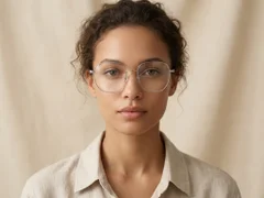 Geometric Silver Metal Glasses #BS0423-0152
