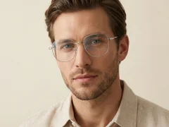 Geometric Silver Metal Glasses #BS0423-0152