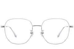 BS0423-0152_Silver_Geometric_Metal_Glasses_front