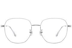 BS0423-0152_Silver_Geometric_Metal_Glasses_front