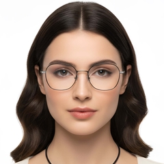 BS0423-0161_Black_Geometric_Metal_Glasses_model