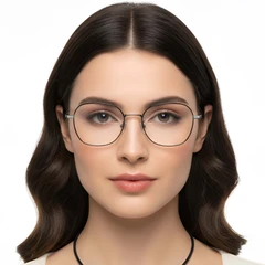 BS0423-0161_Black_Geometric_Metal_Glasses_model
