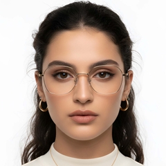 BS0423-0163_Golden_Geometric_Metal_Glasses_model