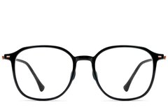 BS0423-0165_Black_Geometric_TR90_Glasses_front